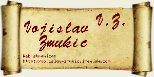 Vojislav Žmukić vizit kartica